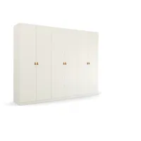 Rauch Homey by Quadra Spin Schrank Drehtürenschrank Weiß-Eiche Artisan,