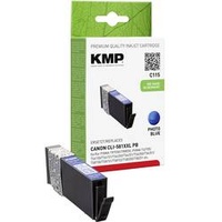 KMP Druckerpatrone ersetzt Canon CLI-581PB XXL Kompatibel Blau C115