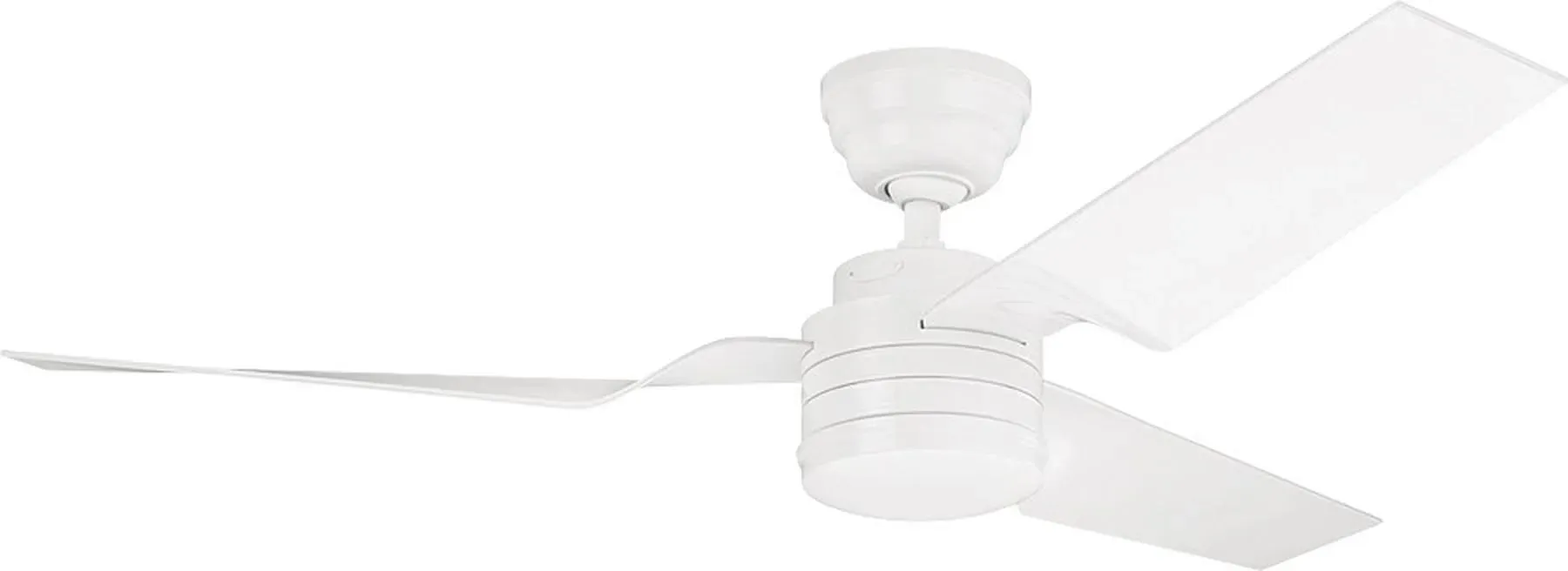 Deckenventilator Flight Weiß 132 cm mit Wandschalter