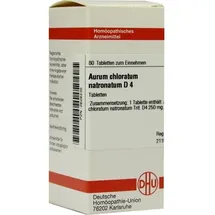 DHU-Arzneimittel AURUM CHLORATUM Natronatum D4 Tabletten
