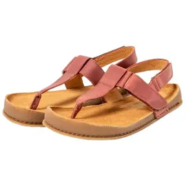 El Naturalista Unisex. 2600411SV005_008 Ledersandalen N6004 rot 41 Wohnung, Klettverschluss, Lässig
