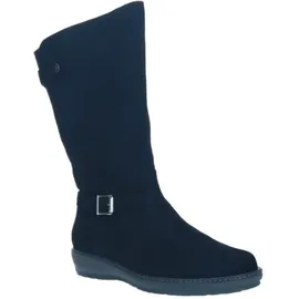 WALDLÄUFER Hoja Stiefel (Langschaft), Futter echt Lammfell, Bear (Nubuk), Weite H, schwarz 533904-165-001 42 - 8 UK