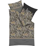 KAEPPEL Tika Floral Schwarz 135 x 200 cm + 80 x 80 cm