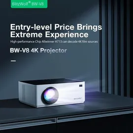 BLITZWOLF BW-V8 LED Weiss/Grau