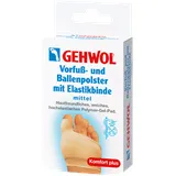 GEHWOL Vorfuß- und Ballenpolster mit Elastikbinde mittel, 1 Stk.