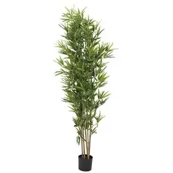 EUROPALMS Bambus deluxe, Kunstpflanze, 180cm
