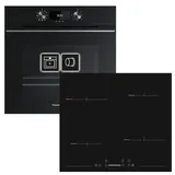 Küppersbusch Herdset Küppersbusch Backofen Ökoclean mit Sharp Induktionskochfeld autark 60 cm