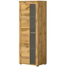 Möbel Boss Vitrine Jam 60 x 159 x 35 cm Eiche Wotan