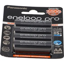 Panasonic Eneloop Pro AA 2500 mAh 4 St.