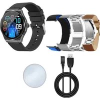 Knauermann PRO 3 BT 14 mm Edelstahlgehäuse Silber Sportarmband