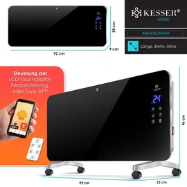 Kesser Heizgerät 2000 W schwarz