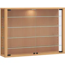 VCM Vitrine Vitrosa L 83 x 18 x 60 cm Goldfarben