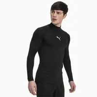 Puma LIGA Baselayer Funktionsshirt Warm langarm black 3XL