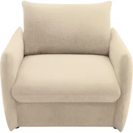 DOMO collection »700023 wandelbar zum Loungesessel, Relaxliege und Gästebett« Schlaffunktion, Federkern, stabile Liegefläche ca. 70 x 195 cm