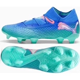 Puma FUTURE 7 Ultimate FG/AG bluemazing/puma white/electric peppermint 41