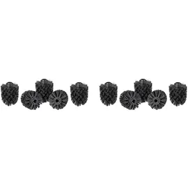 Relaxdays WC-Bürstenkopf 5er Set Schwarz