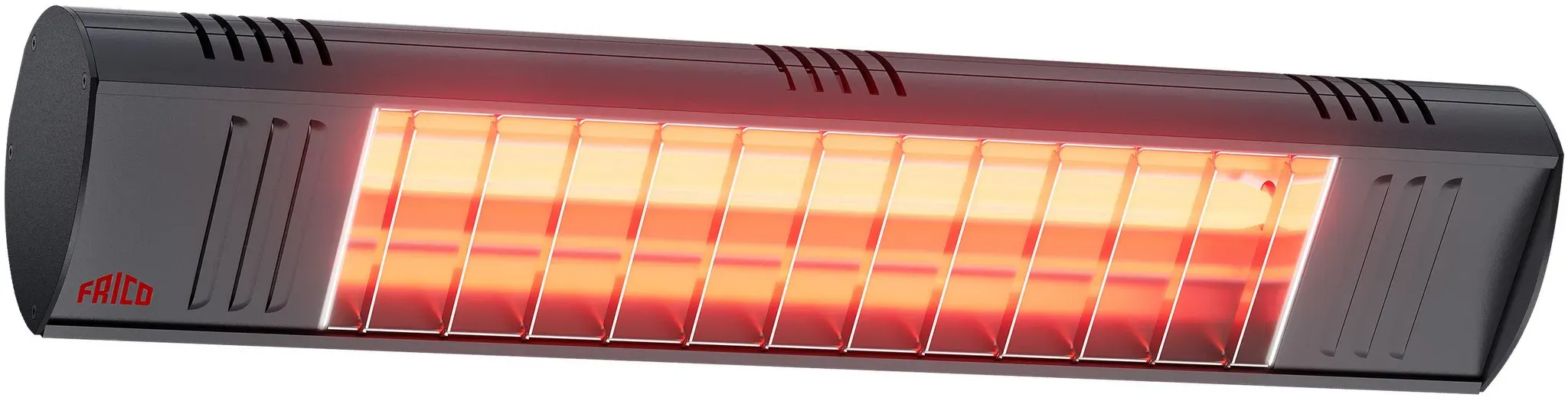 Infrarotstrahler Term Short IP44 1500W Grau