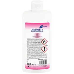 Meditrade Alcoman+ - Handdesinfektion - 18 x 500 ml - Händedesinfektionsmittel