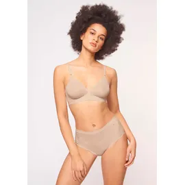 Triumph Damen BH Micro Fun N, ohne Bügel, ohne Polsterung, Verstellbare Träger, 75D, Nude Beige