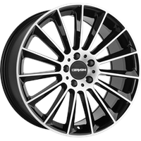 Carmani 17 Fritz black polish 8x18 ET35 MB66,6