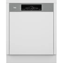 Beko BDSN38440X Einbau-Geschirrspüler (teilintegrierbar, 598 mm breit, Edelstahl)