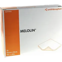 Melolin 10x10 cm Wundauflagen steril 10 St