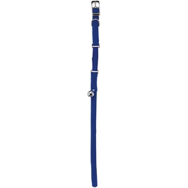 Kerbl Katzenhalsband blau, 10mm x 30cm mit Gummizug