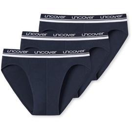 SCHIESSER UNCOVER by Schiesser Herren Slip, 3er Pack - Rio Slip/Unterhose - XXL