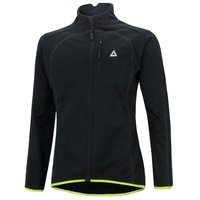Airtracks Herren Thermo Fahrradjacke Pro Line Schwarz Neon SCHWARZ