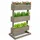 Coemo Kleines Vertikalbeet 50 x 30 x 75 cm Grau