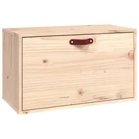 VidaXL Wandschrank 60x30x35 cm Massivholz Kiefer