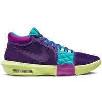 Nike Herren Basketballschuhe LEBRON WITNESS VIII, FIELD PURPLE/WHITE-DUSTY CACTUS, 44 1⁄2