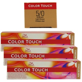 Wella Color Touch Pure Naturals 5/0 hellbraun 60 ml