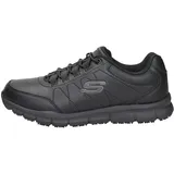 SKECHERS Herren Nampa OsilMedical Serviceschuh, Schwarz Synthetik, 43 EU
