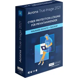 Acronis True Image 2021 Advanced 1 Jahr Abonnement inkl. 250 GB Cloudspeicher