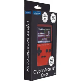 Lexibook Cyber Arcade Color 200 Spiele Rot