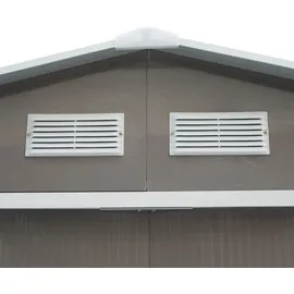 Outsunny Metallgerätehaus 2,77 x 1,91 m grau