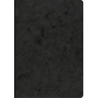 Brunnen 104350690 Heft A5 40 Blatt liniert Premiumpap schwarz