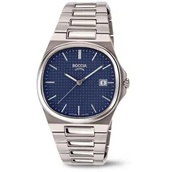 Boccia Herren Armbanduhr Slim 3657-02 Titan