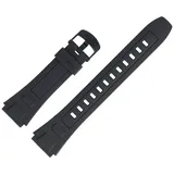 CASIO Uhrenarmband 20mm Kunststoff Schwarz WV-59 schwarz