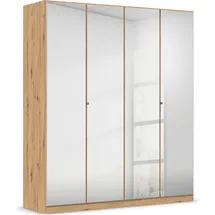 Rauch Reflect, mit Spiegelfront, inkl. praktischer Inneneinteilung braun