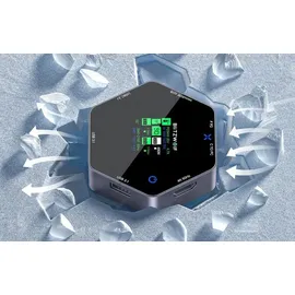 BLITZWOLF 8-in-1 Smart Display Docking Station, USB-C zu 2x USB 3.0 + HDMI 4K@60Hz + SD + USB-C PD