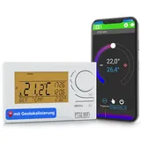 Elektrobock Raumthermostat mit WiFi Modul, Weiß normal, PT32 WiFi