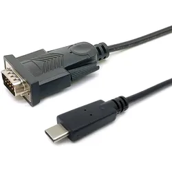 EQUIP USB-C auf seriell Adapterkabel, 1.5m