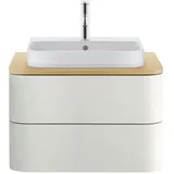 Duravit Happy D.2 Plus für Waschtischunterbauten Eiche