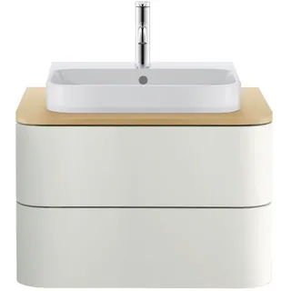 Duravit Happy D.2 Plus für Waschtischunterbauten Eiche