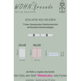 Jockenhöfer Boxspringbett JOCKENHÖFER GRUPPE "Paloma, Kopf- und Fussteil elektromotorisch verstellbar", grau (mittelgrau 430, 09), B:130cm L:225cm, Bezug Bett: Mittelstruktur (95% Polyester, 5% Nylon);Topper und Matratzenspiegel: 95% Polyester, 5% Nylon,