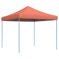 VidaXL Partyzelt Faltbar Pop-Up Terrakottarot 292x292x315 cm