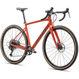 Specialized Diverge E5 Comp 2025 56 Zoll RH 56 cm Unisex satin deep orange 'n' deep lake