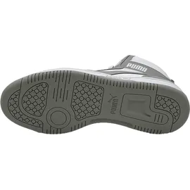 Puma Rebound V6 High-Top Puma White/Ash Gray 44